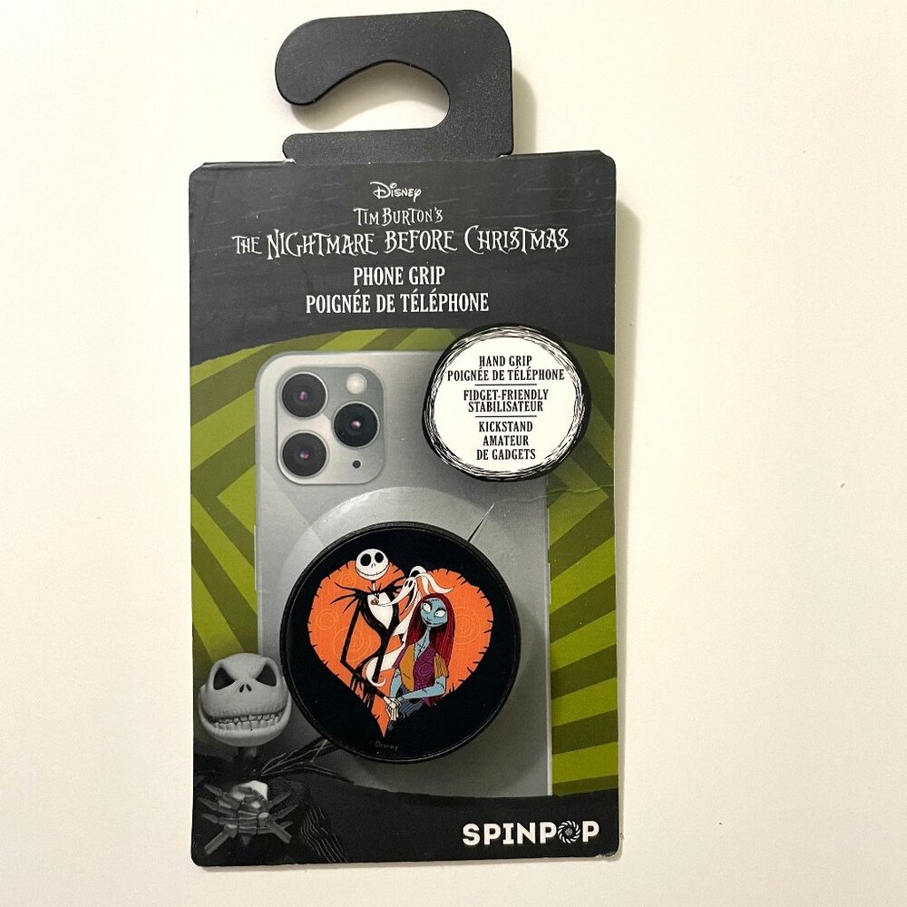 SpinPop Disney The Nightmare Before Christmas phone Grip/Kickstand NEW